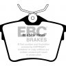 DP21551 EBC Brakes Greenstuff тормозные колодки зад CITROEN C5; PEUGEOT 407, 607, 407 Coupe