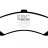 DP1635  EBC Brakes Ultimax2 Тормозные колодки зад. CADILLAC Escalade