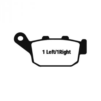 SFA140HH EBC BRAKES Double-H™ тормозные колодки BUELL, HONDA, KAWASAKI, SINNIS, SUZUKI, TRIUMPH, YAMAHA 1987-2012 года выпуска