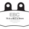 FA132 EBC BRAKES Organic тормозные колодки  KTM DXC, EXC, DXC, EXC, EGS, D-XC, E-XC, E-GS, D-XC, E-XC, T-XC, E-GS, EXC, EXC, EGS, LC4, LC-4, MX, MX, EXC, EGS; MAICO 250, 500, All; OSSA 500; PHB 500