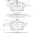 100.08800 Тормозные колодки C-TEK SEAT, VOLKSWAGEN перед