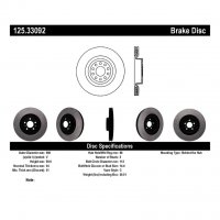 125.33092 Тормозные диски Premium AUDI перед