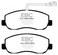 DPC2083 EBC Heavy Duty Carbon колодки перед NISSAN, OPEL, RENAULT, VAUXHALL