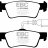 DP1907  EBC Brakes Ultimax2 Тормозные колодки зад. VOLKSWAGEN Caravelle
