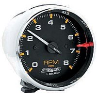 3-3/4" тахометр, 8,000 RPM, CHROME AUTO METER #2301