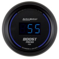 2-1/16" BOOST (давление наддува), 0-60 PSI, DIGITAL BLACK AUTO METER #6970