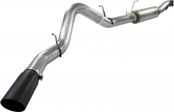 49-44029-B Afe Power Выхлопная система Cat-Back 5.0" GM Dsl Trucks 11-14 6.6L с глушителем насадка черная 