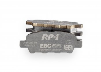 DP81666RP1 EBC Brakes Racing's RP-1™ Тормозные колодки зад BMW X3; NISSAN 350Z, Skyline, Stagea; RENAULT Megane Estate, Megane Estate; VAUXHALL Vectra выпуска 2001-2010 года