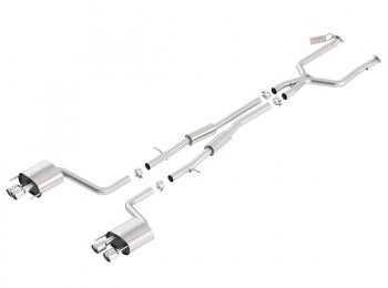 12671 BORLA выхлоп 2015-2016 Lexus RC-F S-TYPE диаметр 2.5"; Насадка 3.5"