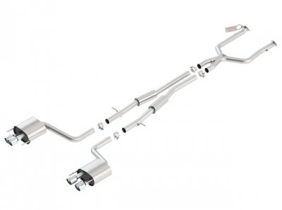 12671 BORLA выхлоп 2015-2016 Lexus RC-F S-TYPE диаметр 2.5"; Насадка 3.5"