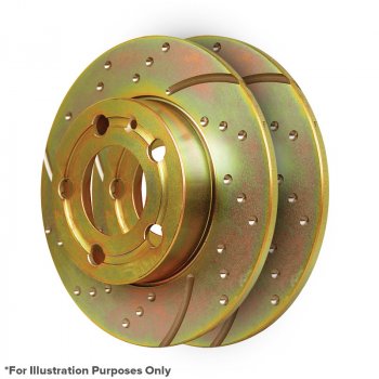 GD020 EBC Brakes TGD тормозные диски зад VAUXHALL Viva, Vivaro; VOLVO 740 выпуск 1970 — 2015 года