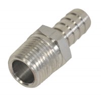 98103 DERALE 1/2" NPT папа x 1/2" Barb Straight шланг Fitting