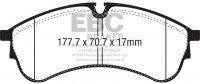 DPX2339 EBC Brakes Ultimax2 Тормозные колодки перед  VOLKSWAGEN Crafter