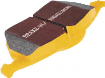 DP43080R EBC Brakes Yellowstuff Тормозные колодки зад. LEXUS ES300h, RX450h, UX250h; SUZUKI Across; TOYOTA Camry, Rav 4 выпуска 2016-2024 года