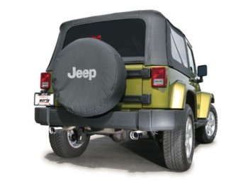 140217 Выпускная система BORLA Настроенный выпуск Jeep Wrangler 2007-2011 JEEP WRANGLER