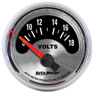1294 2-1/16in Voltmeter 8-18 volts SSE AM Voltmeter