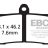 GPFAX491HH EBC BRAKES Double-H RACE тормозные колодки TRIUMPH Daytona