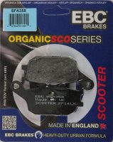 SFA358 EBC BRAKES Organic тормозные колодки HONDA NSS