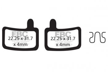 CFA467R EBC BRAKES Organic тормозные колодки HAYES stroker trail Подходят для: HAYES stroker trail