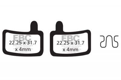 CFA467R EBC BRAKES Organic тормозные колодки HAYES stroker trail Подходят для: HAYES stroker trail