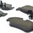104.05580 Тормозные колодки Posi-Quiet Metallic BMW