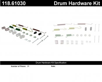 118.61030 Противоскрипные пружины (набор для барабанных тормозов) FORD,MAZDA зад 