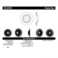 120.44153 Тормозные диски Premium LEXUS зад правый