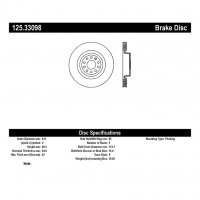 125.33098 Тормозные диски Premium AUDI, SEAT, VOLKSWAGEN перед