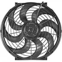 392 Flex-a-Lite Fan: various applications; электрический вентилятор; s-blade; 12 inch