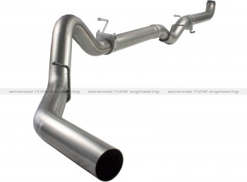49-14003NM Afe Power Выхлопная система от Down-Pipe (DP-Back) 4.0" DP-Back GM Dsl Trucks 01-07 V8-6.6L 