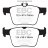 DP82173RP1 EBC Brakes Racing's RP-1™ Тормозные колодки зад AUDI S3, TT, TTS quattro; UNIPOWER Unipower GT; VANDEN PLAS 1500, Princess; VOLKSWAGEN Passat