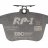 DP82173RP1 EBC Brakes Racing's RP-1™ Тормозные колодки зад AUDI S3, TT, TTS quattro; UNIPOWER Unipower GT; VANDEN PLAS 1500, Princess; VOLKSWAGEN Passat