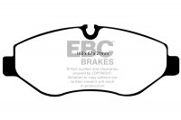 DP1926 EBC Brakes Ultimax2 Тормозные колодки перед  MERCEDES-BENZ Sprinter, Viano, Vito; VOLKSWAGEN Crafter