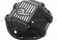 46-70162 Afe Power Крышка дифференциала переднего/заднего, Jeep Trucks, 97-14 Dana 44 Mach'd Fin