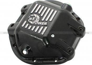 46-70162 Afe Power Крышка дифференциала переднего/заднего, Jeep Trucks, 97-14 Dana 44 Mach'd Fin 