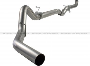 49-14017NM Afe Power Выхлопная система от Down-Pipe (DP-Back) 4.0" DP-Back GM Dsl Trucks 07.5-10 V8-6.6L 
