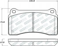 305.13830 StopTech Тормозные колодки Performance Nissan