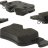 104.17620 Тормозные колодки Posi-Quiet Metallic BMW, MINI зад.