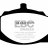 DPX2161 EBC Brakes Ultimax2 тормозные колодки передние LAND ROVER; HILLMAN; HUMBER; SINGER; SUNBEAM; TRIUMPH