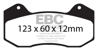 DPX2055 EBC Brakes Ultimax2 Тормозные перед FORD Focus (Mk2) выпуска 2009-2011 года