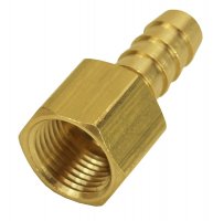 98105 DERALE 3/8" NPT мама x 3/8" Barb Straight шланг Fitting