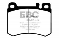 DP681 EBC Brakes Ultimax2 Тормозные колодки перед  MERCEDES-BENZ R
