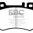 DP681 EBC Brakes Ultimax2 Тормозные колодки перед  MERCEDES-BENZ R