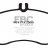 DP41989R EBC Brakes Yellowstuff Тормозные колодки перед MERCEDES-BENZ C, E, SLC, SLK