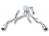 140344 Выпускная система BORLA Настроенный выпуск Chevrolet Silverado, GMC Sierra 1500 '09 4.8L/5.3L