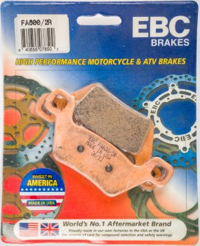 FA600/2R EBC BRAKES Organic тормозные колодки  KYMCO MXU 2009-2012 года выпуска