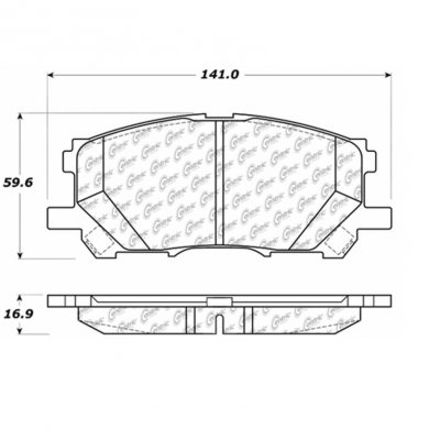309.10050 StopTech Тормозные колодки Performance Pads LEXUS,TOYOTA 