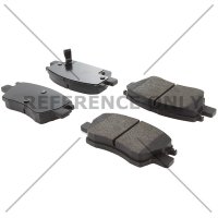 105.18440 Тормозные колодки Posi-Quiet Ceramic CHEVROLET перед