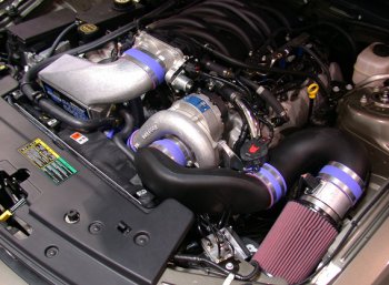 4FU218-020SQ VORTECH приводной нагнетатель 2005-2006 Mustang GT 4.6L 3V V-2 SQ HP/TQ: 462/419 