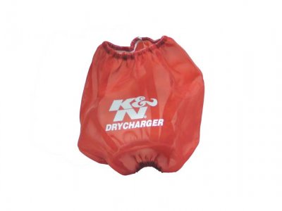 RF-1024DR K&amp;N Чехол фильтра DRYCHARGER для красный, CUSTOM PreCharger ® - K&N PreCharger является специально разработанным фильтром для того чтобы продлить интервал обслуживания K&N фильтра, при использование в очень пыльных условиях.